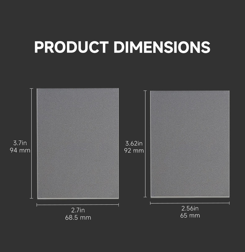 68.5x94mm/65x92mm Premium Clea - Collector Card Sleeve ulasan dan harga