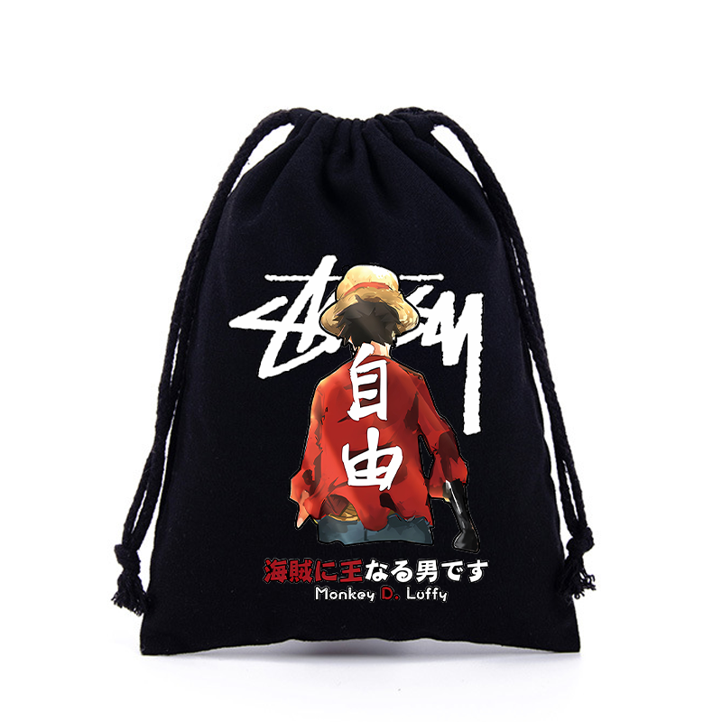 One Piece Drawstring Bag Carto - Zoro Anime Merchandise ulasan dan harga