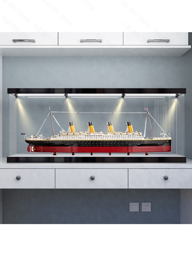 Applicable to  10294 Titanic m - Figure Display Box ulasan dan harga