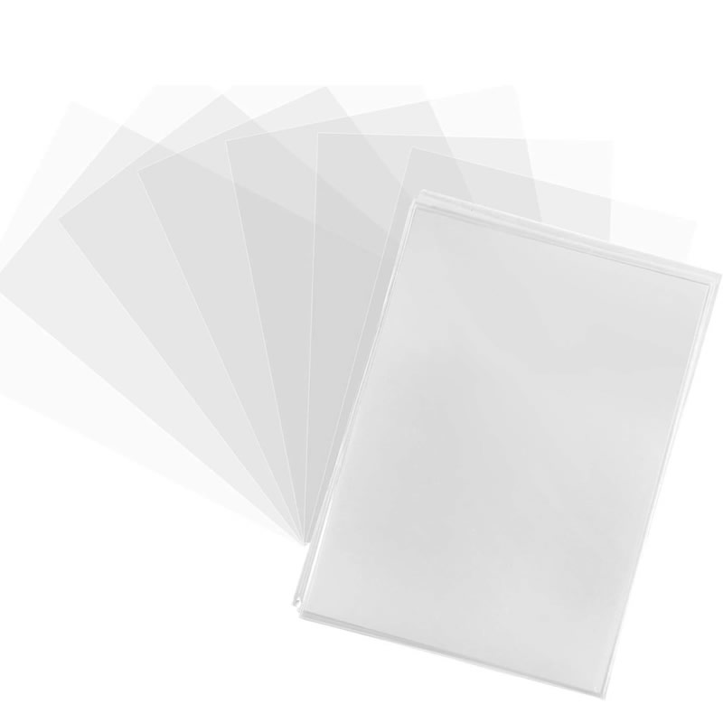 100Pcs Games Card Sleeves Tran - Collector Card Sleeve ulasan dan harga