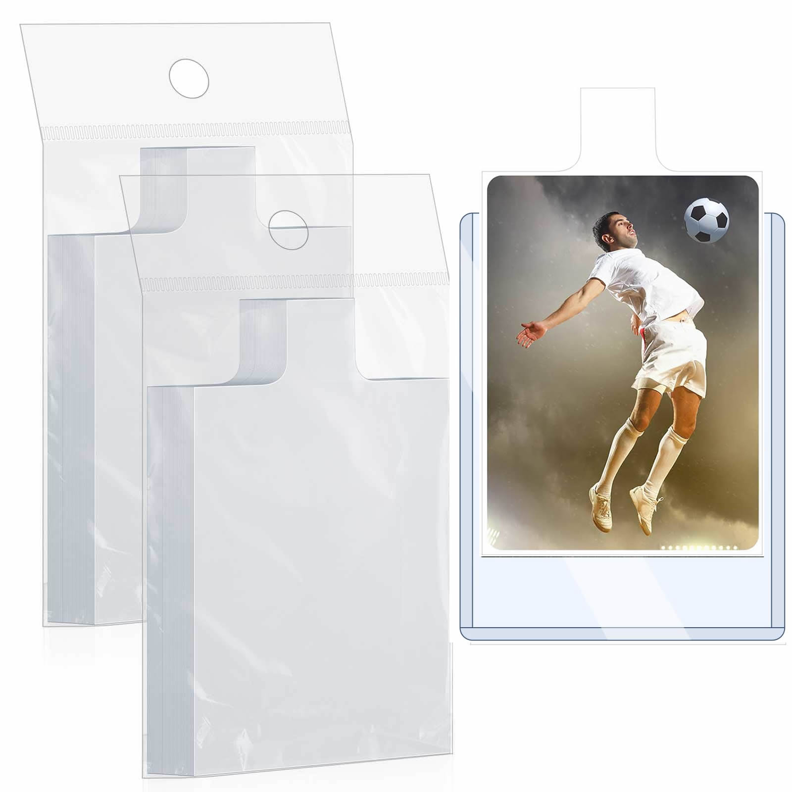 100-1000pcs 65*90mm Raised Typ - Collector Card Sleeve ulasan dan harga