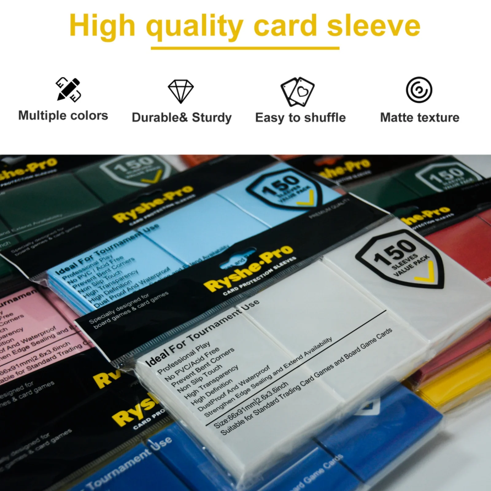 150Pcs 66*91mm Premium Card Sl - Collector Card Sleeve ulasan dan harga