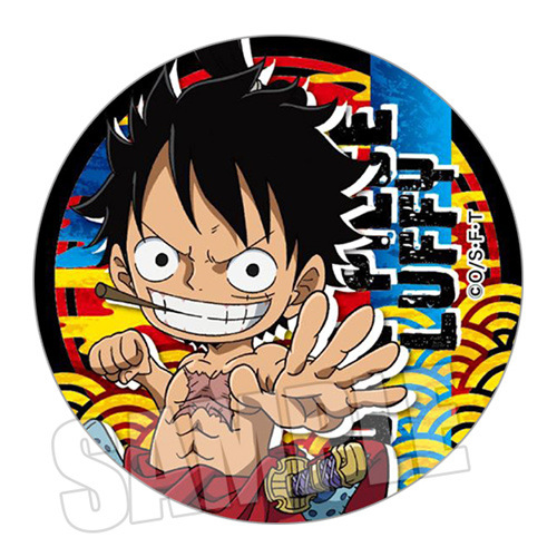 One Piece Q Version Anime Badg - Anime Merchandise Types ulasan dan harga