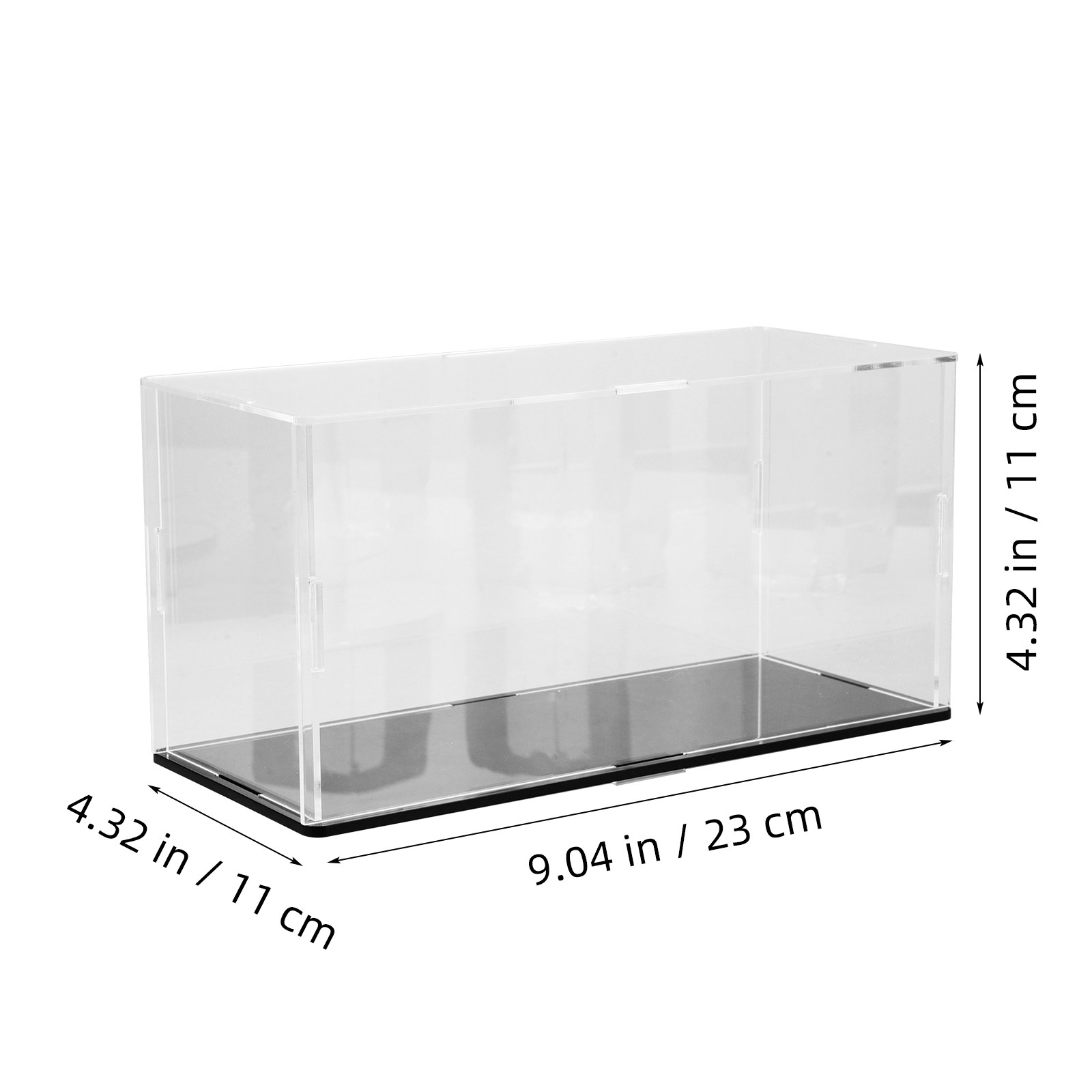 Dust-Proof Clear Acrylic Displ - Figure Display Box ulasan dan harga