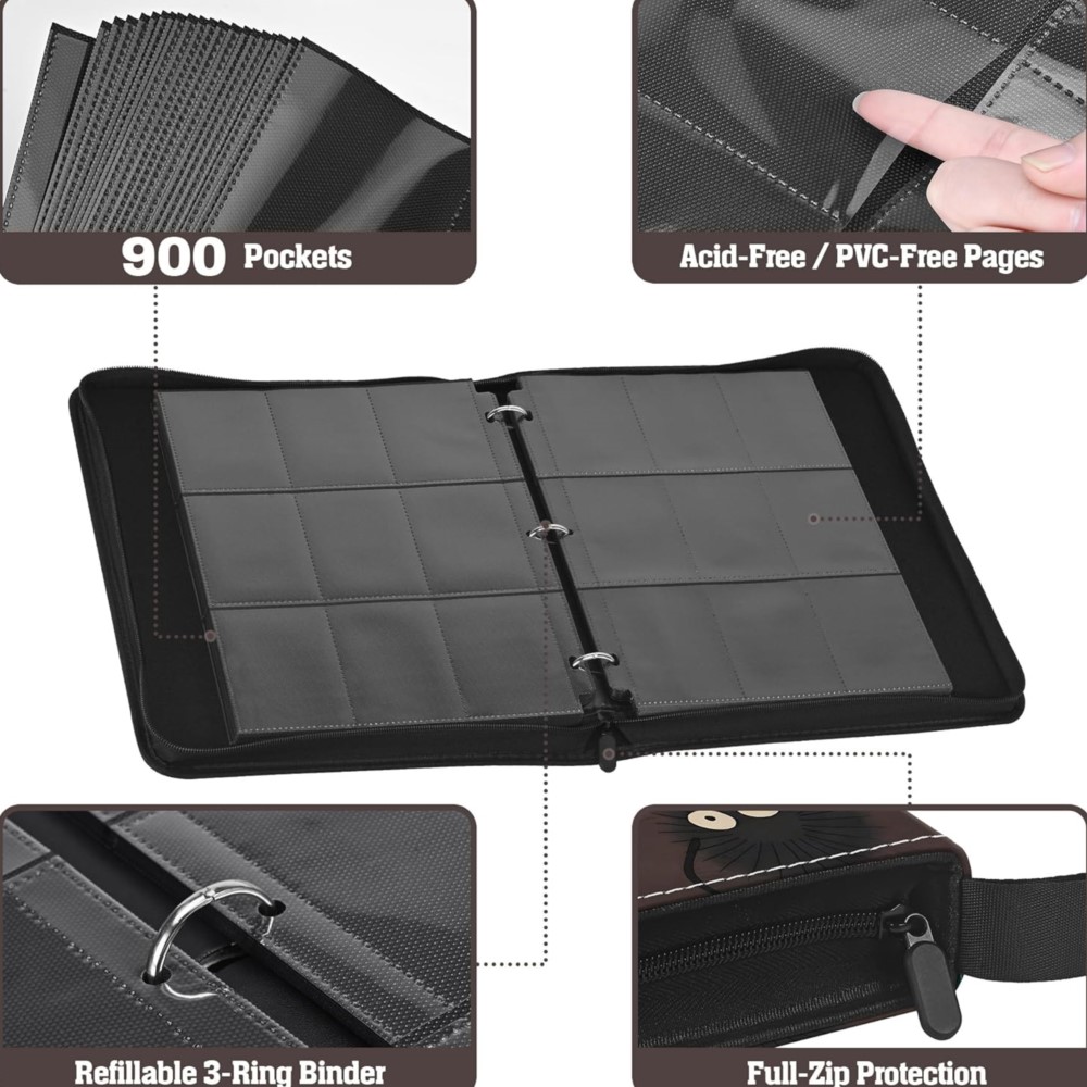 Card Binder 9 Pocket Double Si - Collector Card Sleeve ulasan dan harga