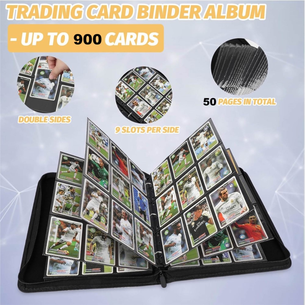 Card Binder 9 Pocket Double Si - Collector Card Sleeve ulasan dan harga