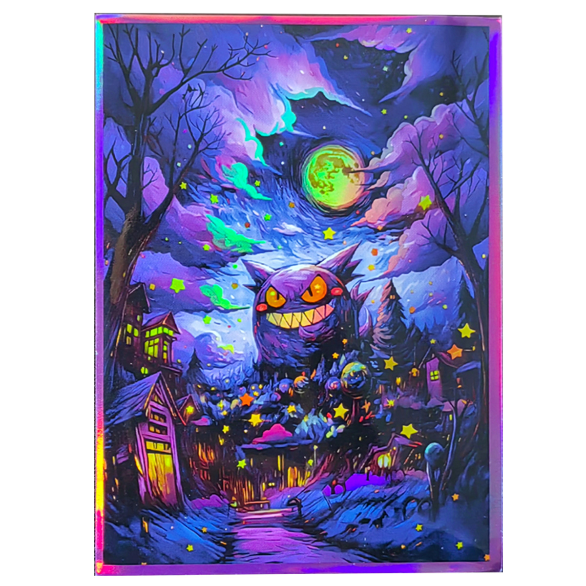 60PCS 66x91mm Pokemon Gengar H - Collector Card Sleeve ulasan dan harga