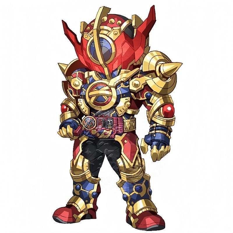 Kamen Rider chibi anime mercha - Anime Merchandise In Japan ulasan dan harga