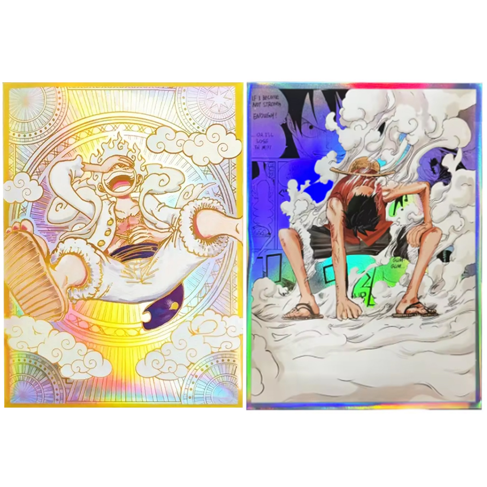 60PCS OPCG Luffy Foil Anime Ca - Collector Card Sleeve ulasan dan harga