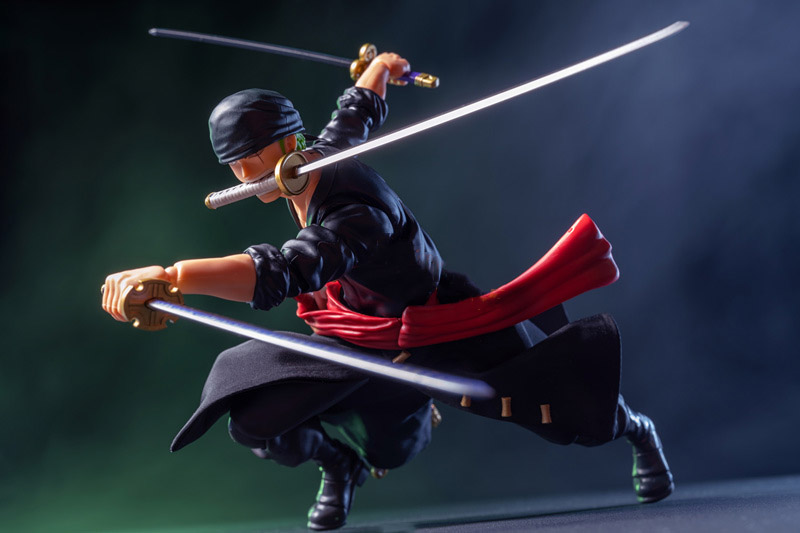 【High Quality】shf 1/12 Scale C - Zoro Anime Merchandise ulasan dan harga