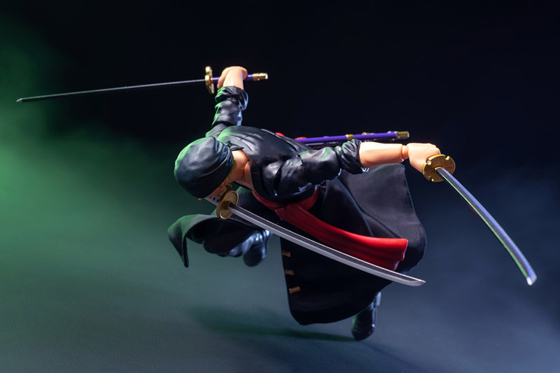 【High Quality】shf 1/12 Scale C - Zoro Anime Merchandise ulasan dan harga