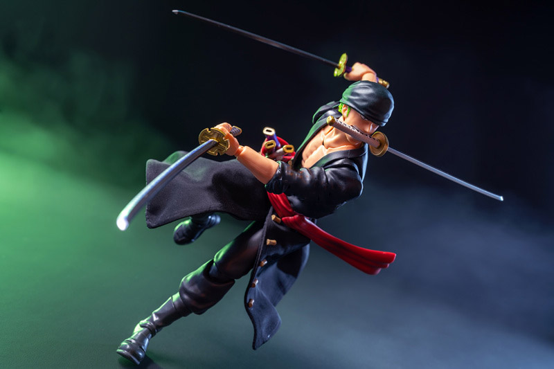 【High Quality】shf 1/12 Scale C - Zoro Anime Merchandise ulasan dan harga