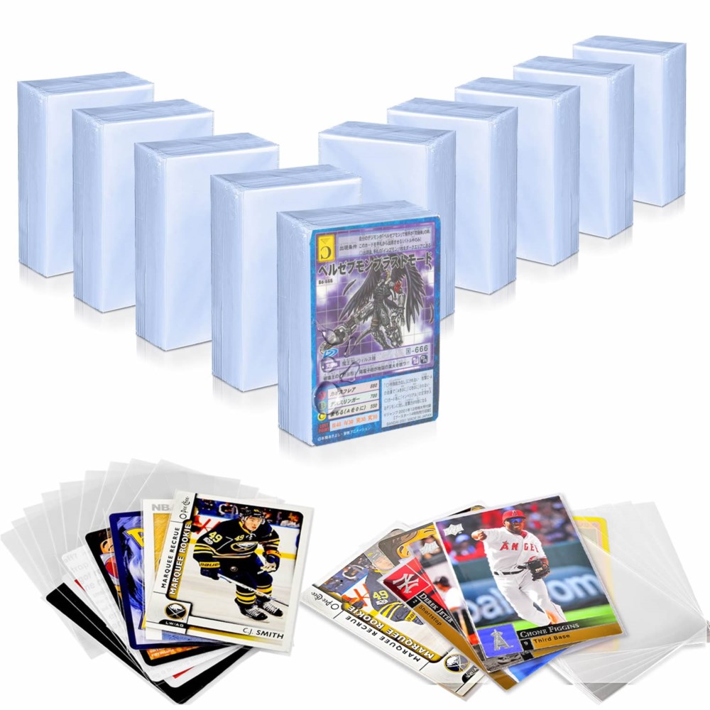 200 Pack Penny Card Sleeves Tr - Collector Card Sleeve ulasan dan harga