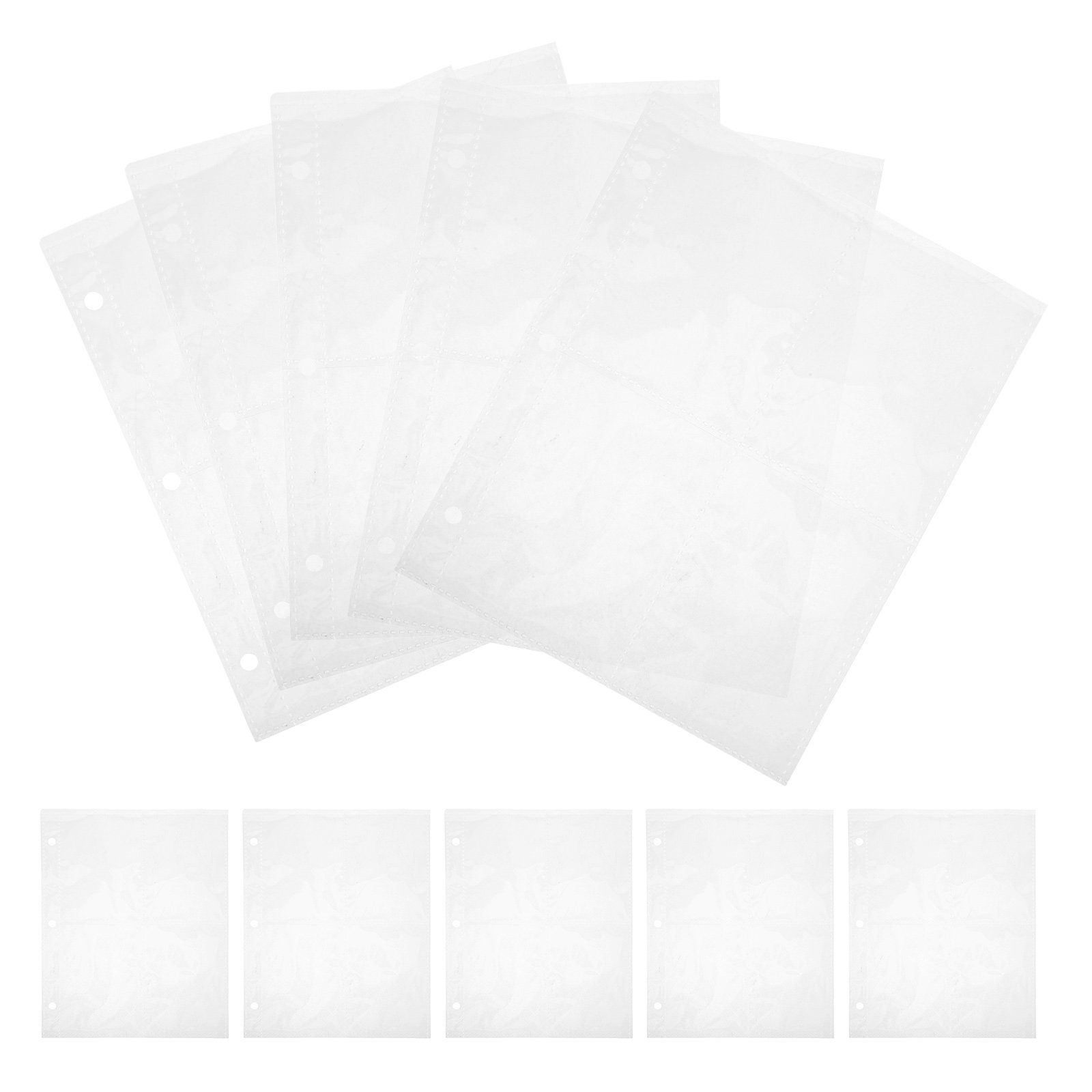 10Pcs Card Binder Refill Pages - Collector Card Sleeve ulasan dan harga