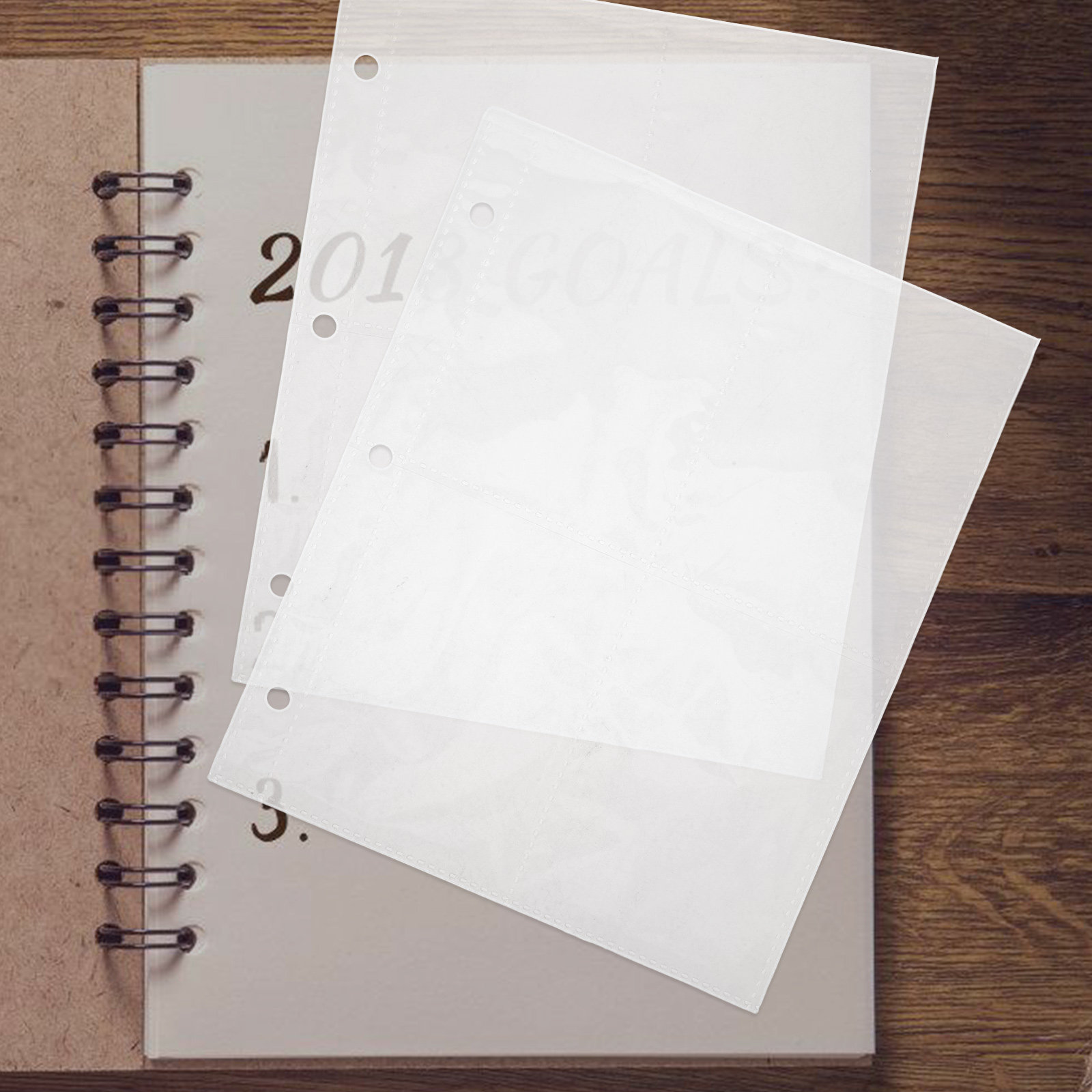 10Pcs Card Binder Refill Pages - Collector Card Sleeve ulasan dan harga