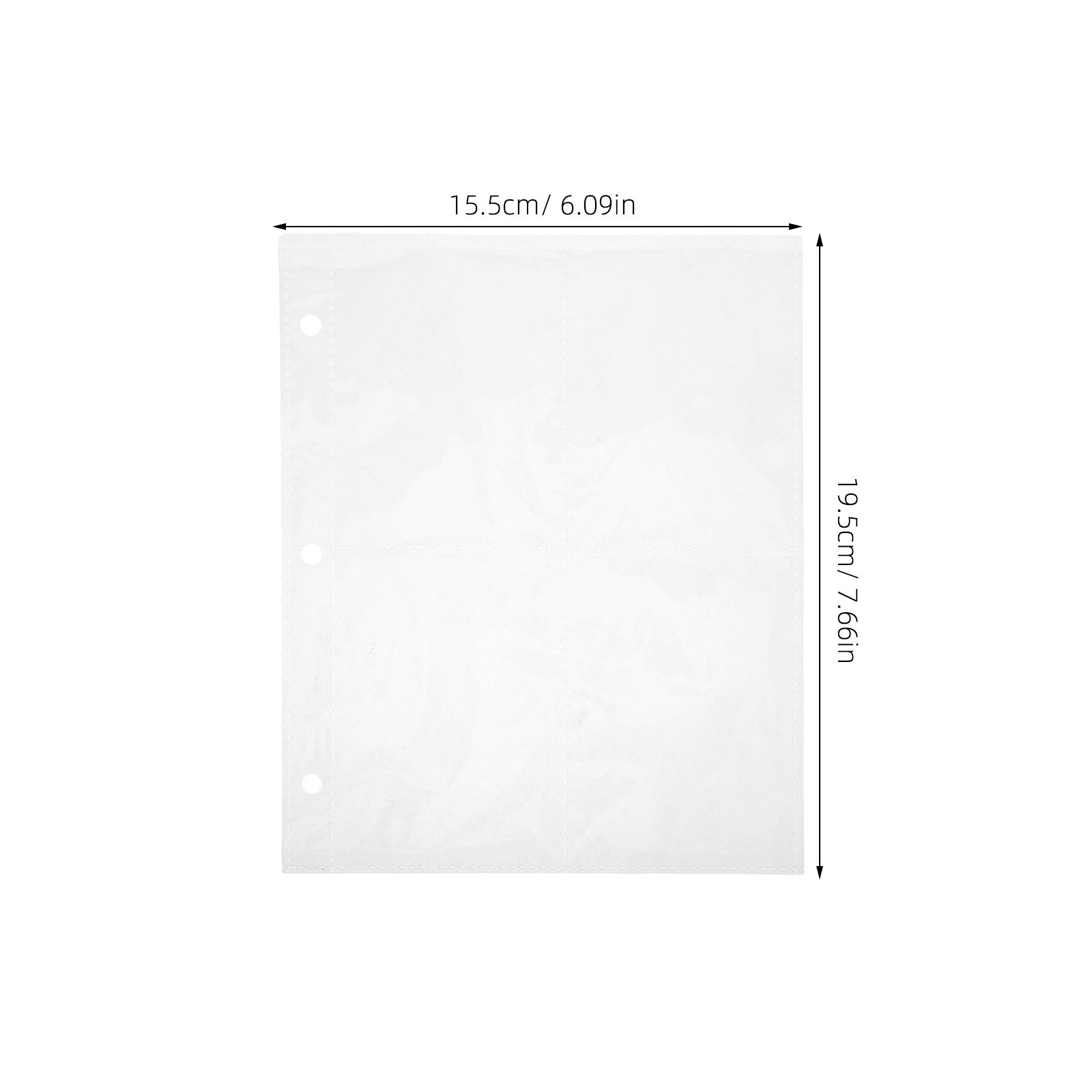 10Pcs Card Binder Refill Pages - Collector Card Sleeve ulasan dan harga