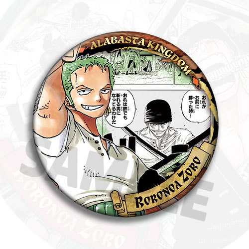 One Piece Zoro Anime Badge Pin - Zoro Anime Merchandise ulasan dan harga